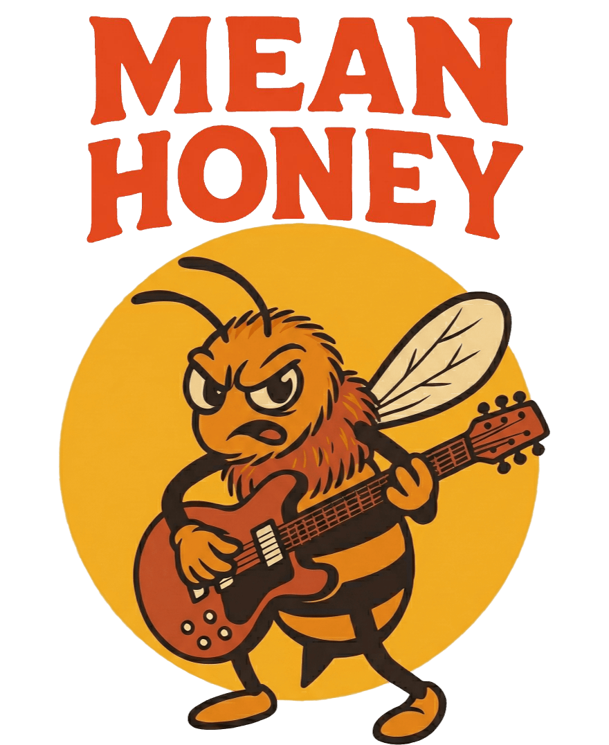 Mean Honey logo illustration