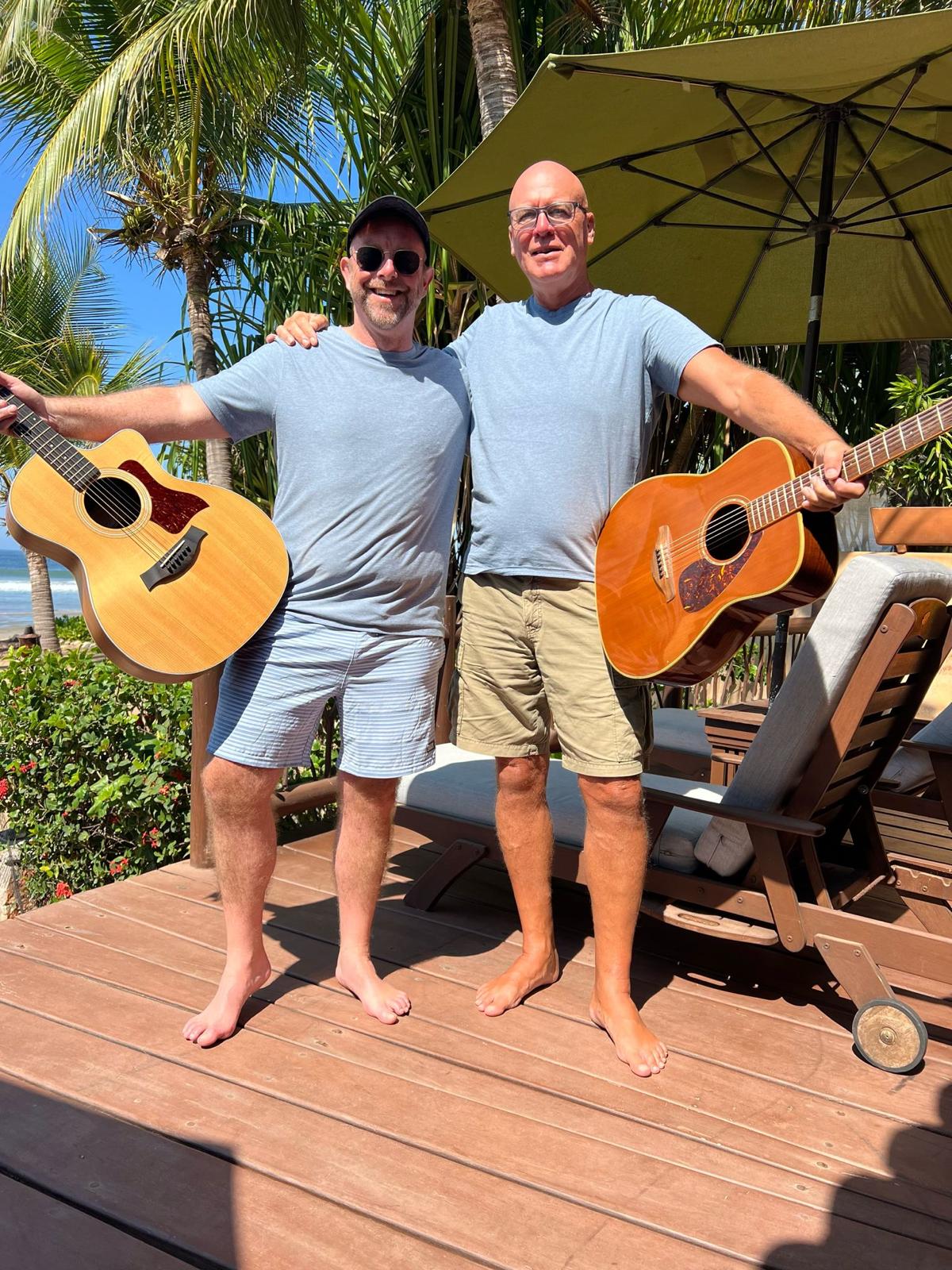 drum kit and amplifiers on empty stage
